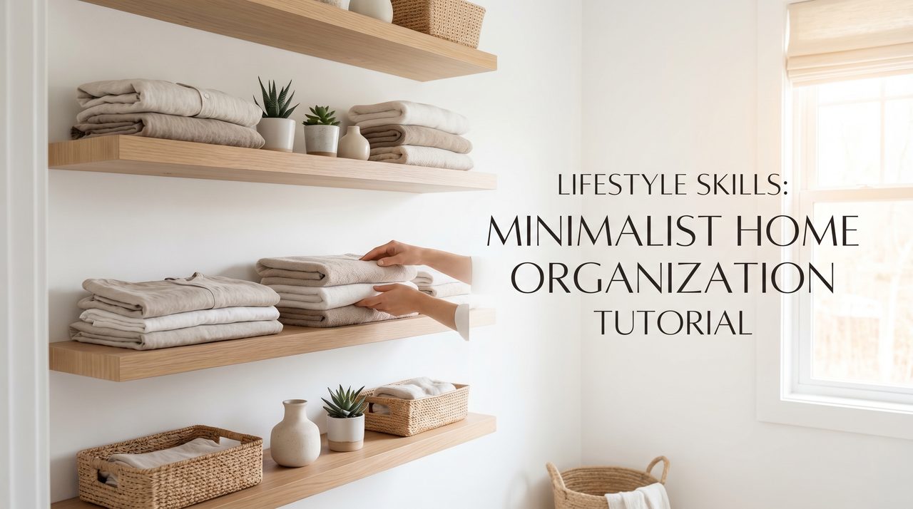 91网生活技能视频教程：极简收纳术 - www.wzlfk18.cn